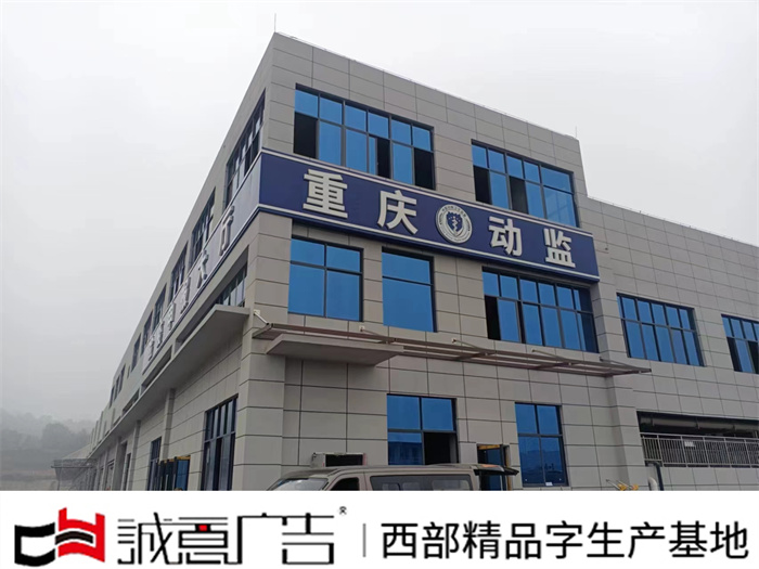 政府动监大厅广告牌制作